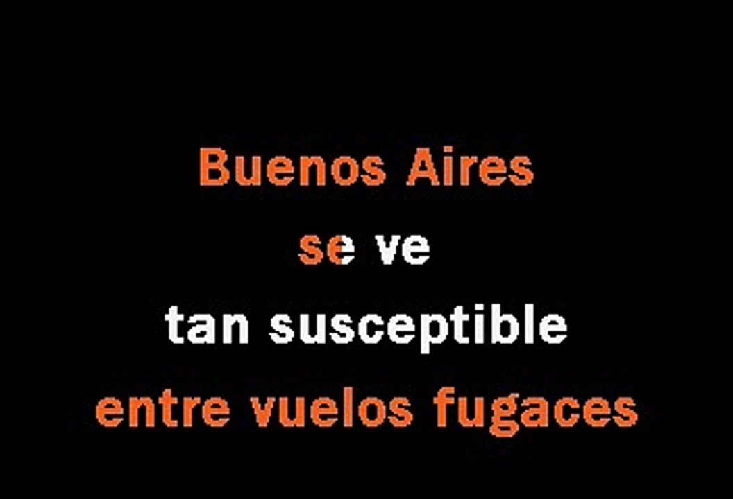 Soda Stereo - En la ciudad de la furia (Karaoke)