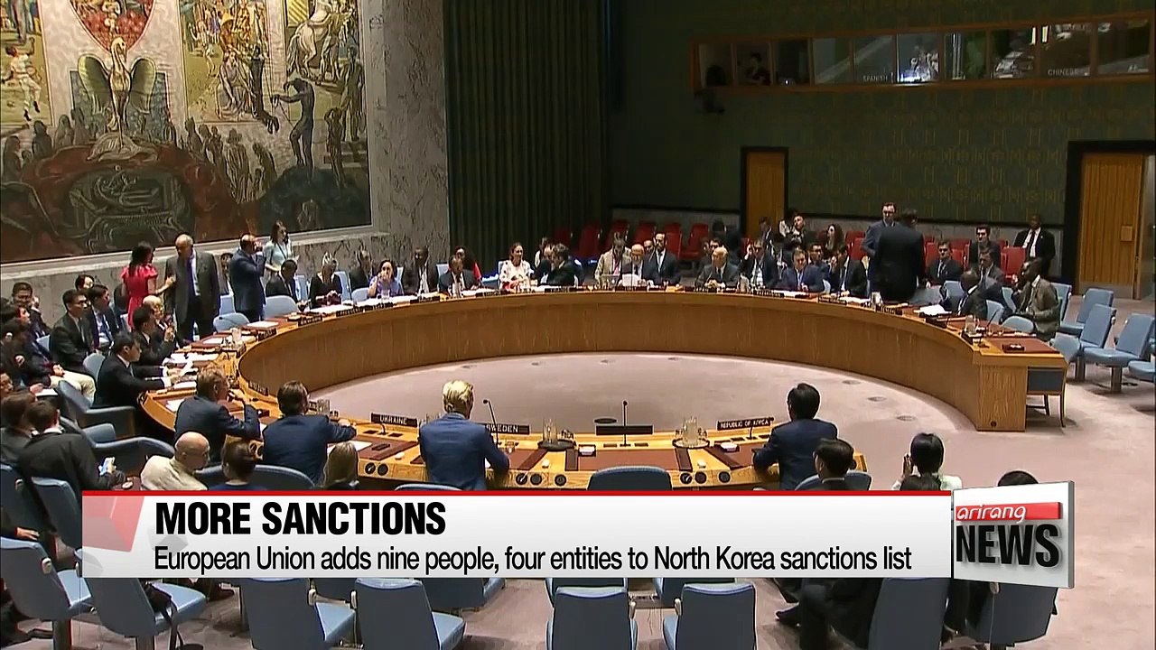 European Union adds nine people, four entities to North Korea sanctions list
