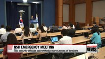 Seoul holds NSC emergency meeting over Pyongyang's missile threats