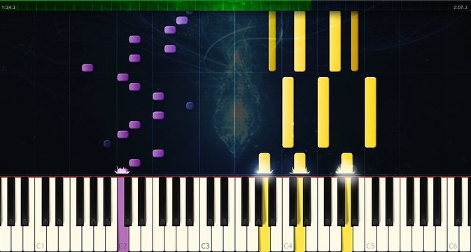 FINAL FANTASY Prelude / Crystal Theme (Piano Tutorial) [Synthesia]