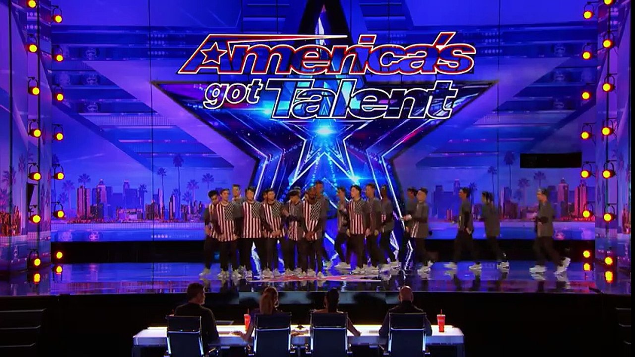 Brobots & Mandroidz- Dance Group Slays Performance - America's Got Talent 2017