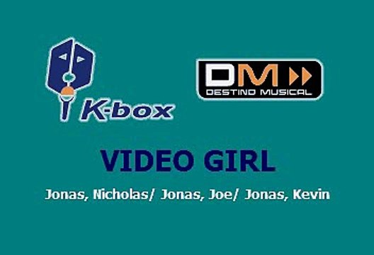 Jonas Brothers - Video Girls (Karaoke)