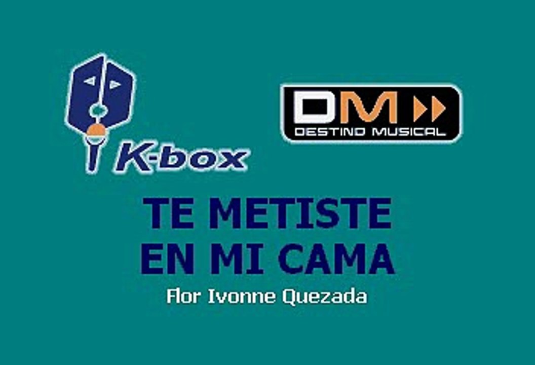 La Arrolladora Banda El Limón -  Te metiste en mi cama (Karaoke)