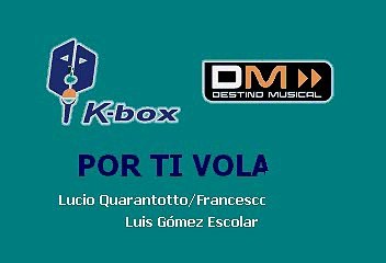 Andrea Boccelli - Por ti volaré (Karaoke)