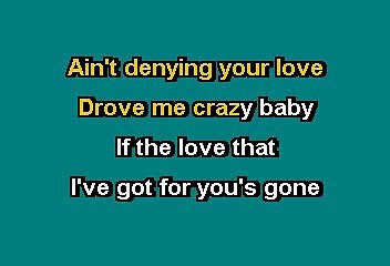 Bon Jovi - This ain´t a love song (Karaoke)