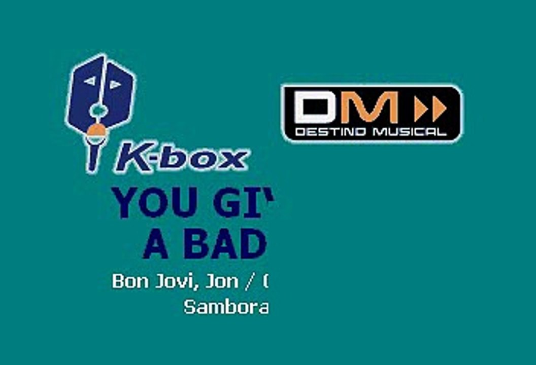 Bon Jovi - You give love a bad name (Karaoke)