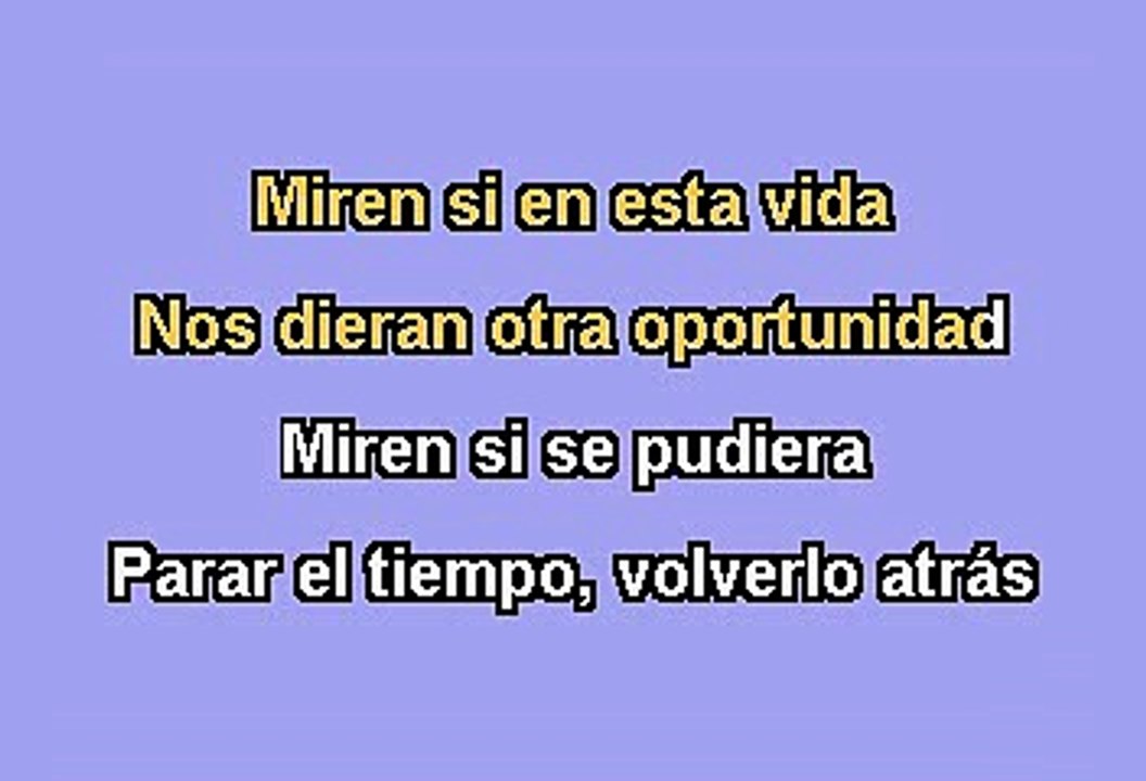 Diego Verdaguer - Usted qué haría (Karaoke)