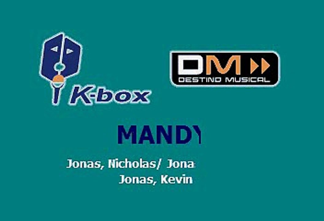 Jonas Brothers - Mandy (Karaoke)