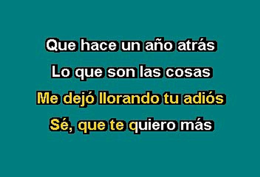 Lo Que Son Las Cosas - Ednita Nazario (Karaoke)