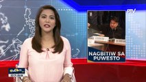 Isa pang opisyal ng BOC, nagbitiw sa puwesto matapos madawit sa iligal na droga