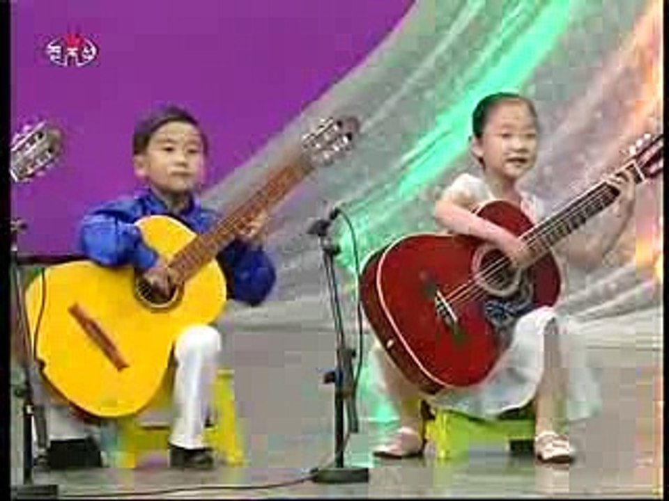 Ansamble Gitar Anak-anak Korea Utara #1