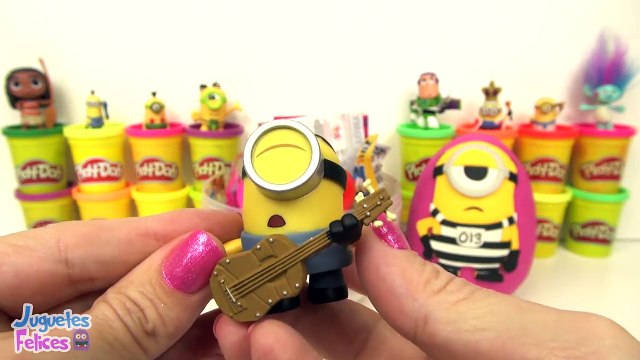 Huevos Sorpresas de Gru y Mel el Minion de Mi Villano Favorito 3 de Plastilina Play Doh