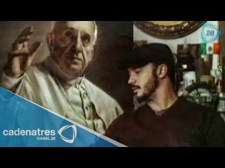 Roberto Ferri responsable del retrato del Papa Francisco