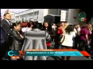 Dispararán alerta sísmica de la Ciudad de México para macrosimulacro