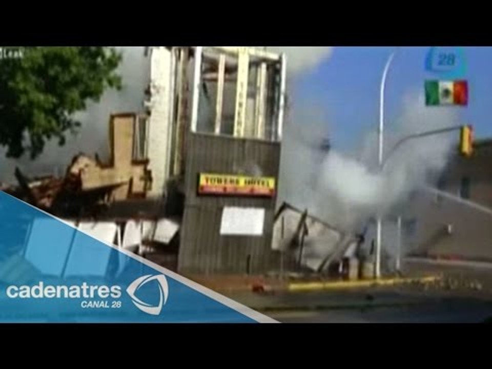 IMPRESIONANTE! Gato sobrevive a derrumbe de edificio