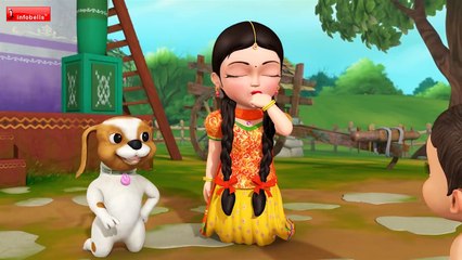 Bongaram (Spinning Top) | Telugu Rhymes for Children |Infobells