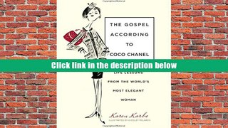 Audiobook  The Gospel According to Coco Chanel Karen Karbo For Ipad