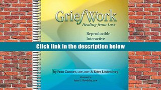 Audiobook  GriefWork: Healing from Loss Fran Zamore Pre Order