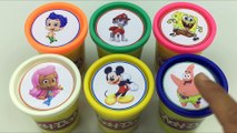Cups Stacking Toys Bubble Guppies Play Doh Surprise Mickey Mouse Paw Patrol Spongebob Squarepants