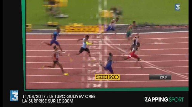 Zap Sport du 11 Août : Ramil Guliyev créé la surprise au 200m
