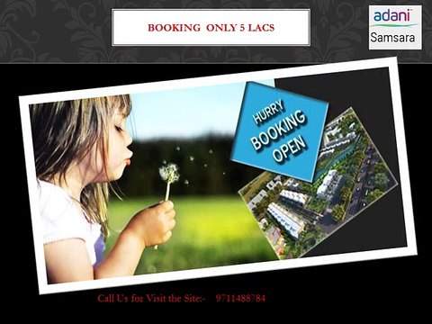 Adani Samsara 3/4 bhk floor plan