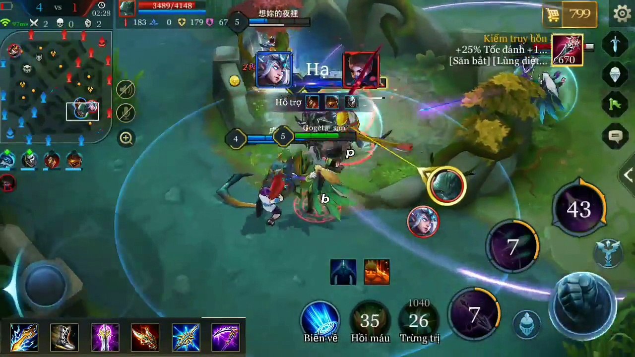 Liên quân mobile - te'annas cảnh vệ rừng - tướng ad đáng mua nhất liên quân