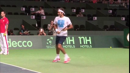 ◆Roger Federer and fellows(^_-)-☆9☆funny moments