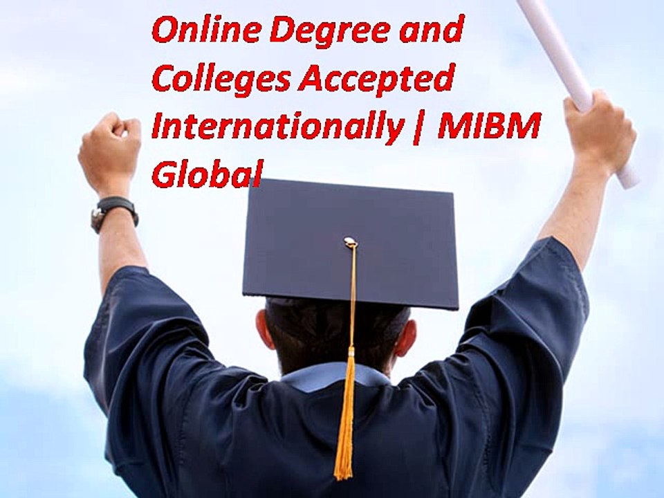 Online Degree and Colleges Accepted Internationally