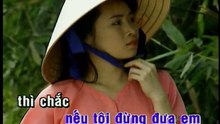 TÔI ĐƯA EM SANG SÔNG - Karaoke - Chế Linh.