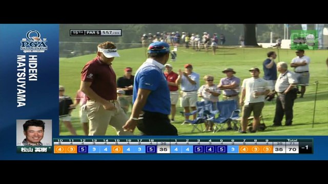 全米プロゴルフ選手権2017 1日目松山英樹　U.S. PGA Championship　HIDEKI MATSUYAMA　1st Round