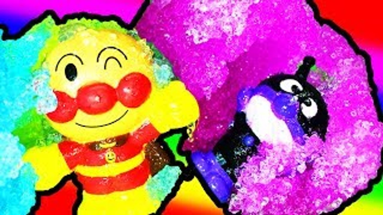 アンパンマンおもちゃアニメ バイキンマンスーパーボールを作ろう！❤コインだしいれ たのしいパン工場も出てくるよ animation Anpanman Toy