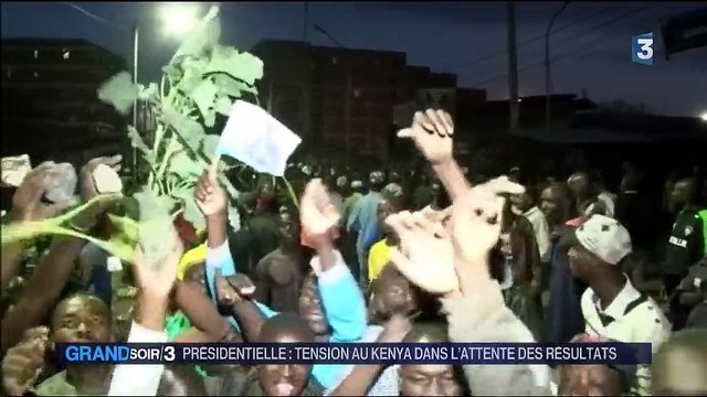 Kenya : tension maximale dans l'attente des résultats de la présidentielle