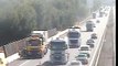 Narbonne : Un camion percute un véhicule de patrouille sur l'autoroute A9