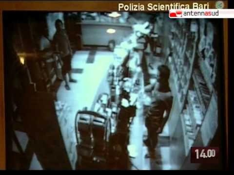 TG 25.08.10 Bari, presi due rapinatori di tabaccherie