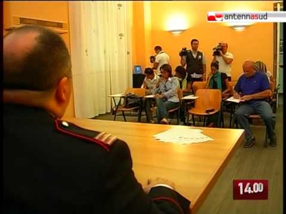 TG 01.09.10 Furti di rame, nove arresti a Gravina in Puglia