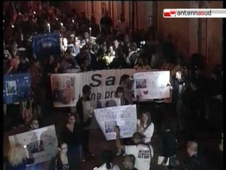 TG 10.09.10 Fiaccolata per Sarah: "Torna presto fra noi"