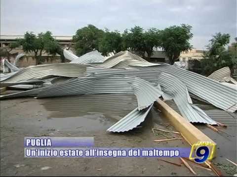 Un'inizio estate all'insegna del maltempo, danni nelle citta' della BAT