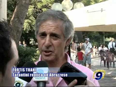 FORTIS TRANI. Tarantini replica ad Abruzzese