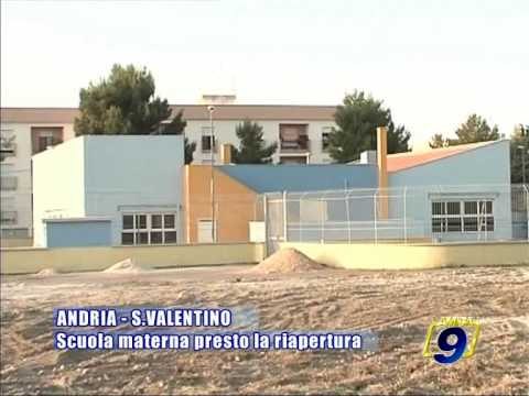 ANDRIA - SAN VALENTINO. Presto la riapertura della scuola materna