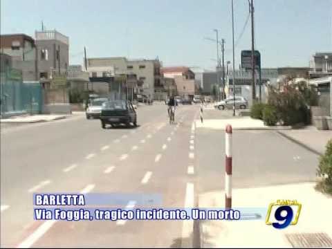 BARLETTA. Via Foggia, tragico incidente. Un morto