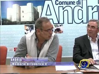 ANDRIA. Presentato lo spettacolo teatrale "Memorie di Federico II - L'ultima notte di un imperatore"
