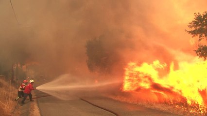 Incendies au Portugal: des brasiers actifs dans tout le pays
