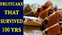 100 year old fruitcake survives Antarctica's cold, emerges almost edible | Oneindia News