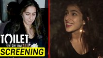 Hot Sara Ali Khan Attends Toilet Ek Prem Katha Screening
