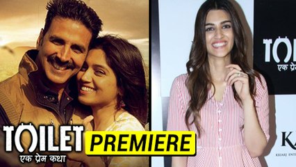 Kriti Sanon's REVIEW On Toilet Ek Prem Katha | Akshay Kumar, Bhumi Pednekar