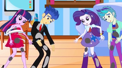MY LITTLE PONY Equestria Girls  Flash Sentry And Timber Spruce Offers Ones Hand To Rarit