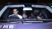 Akshay Kumar With Son Aarav Arrive At Toilet Ek Prem Katha Screening