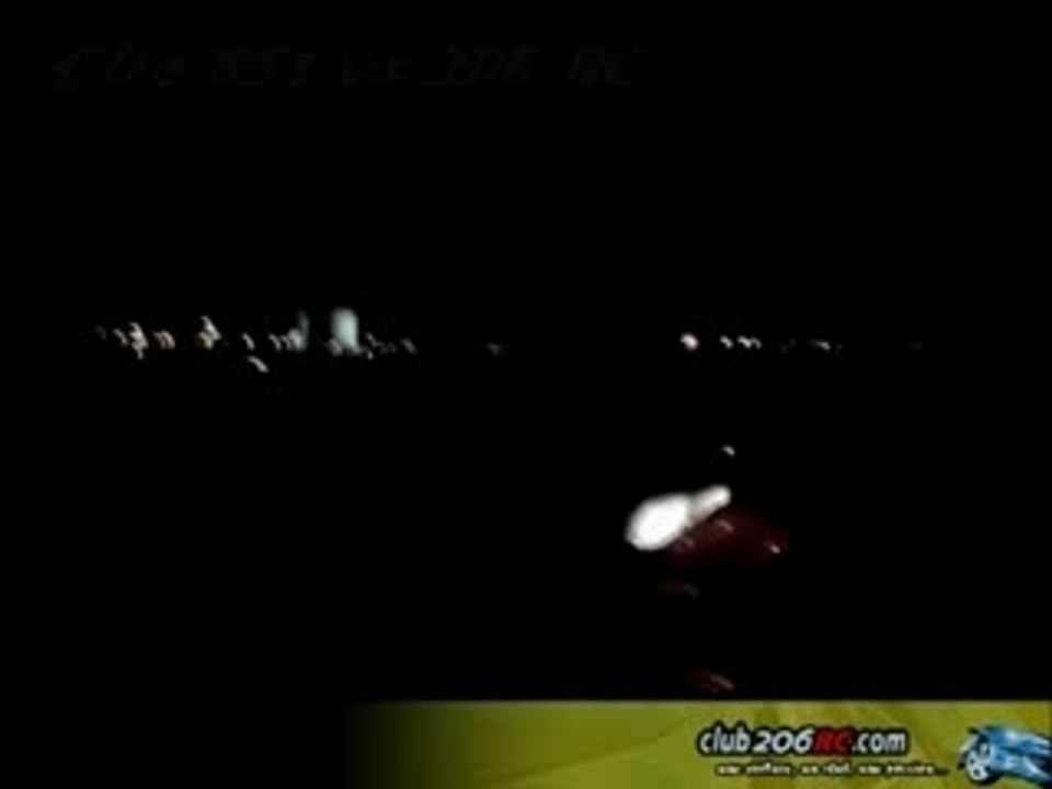 run cours de rue 206 rc VS clio RS (reprog + admi + ligne)