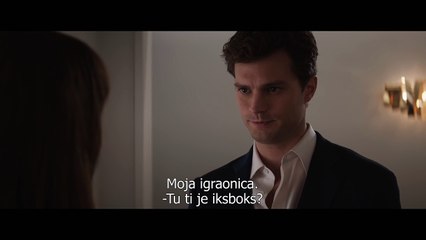 KRISTIJAN POKAZUJE ANI IGRAONICU - SCENA IZ FILMA 'PEDESET NIJANSI - SIVA'