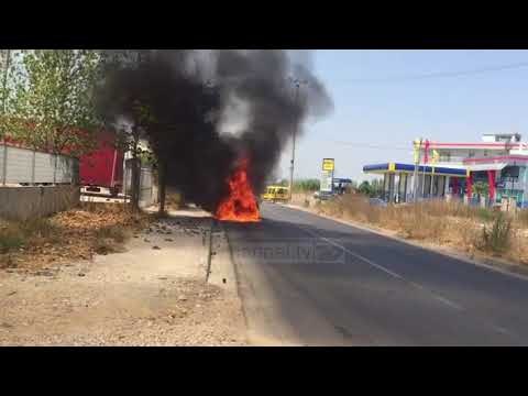 PA KOMENT: Digjet një makinë në Kashar - Top Channel Albania - News - Lajmen